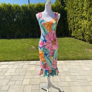 Gorgeous mid- length Marciano dress- size small